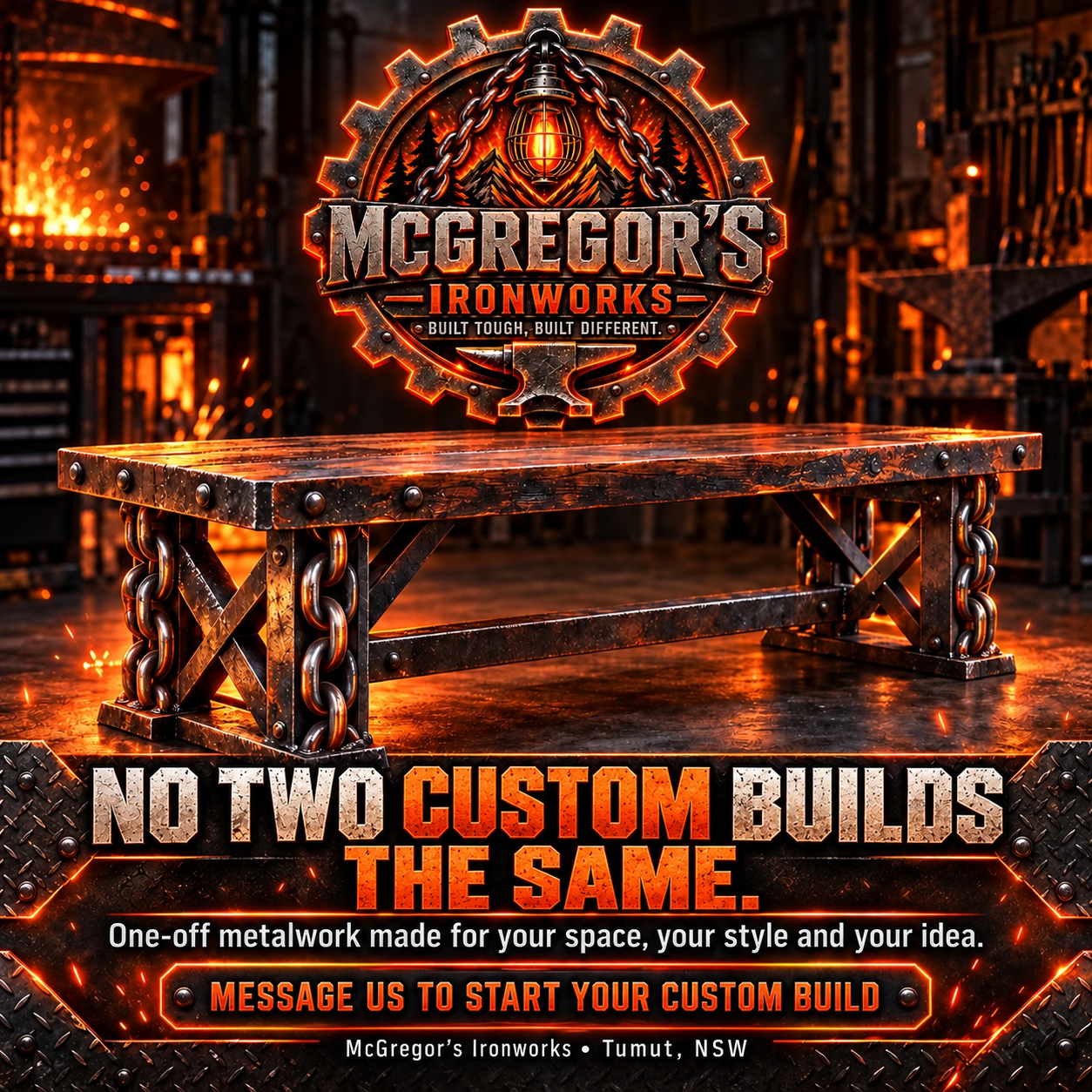 Custom builds — no two custom builds the same