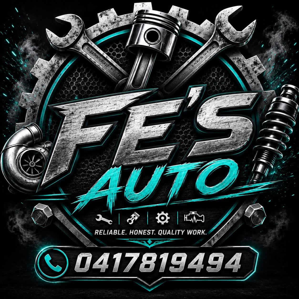 FE's Auto — reliable, honest, quality work. Call Michael on 0417 819 494